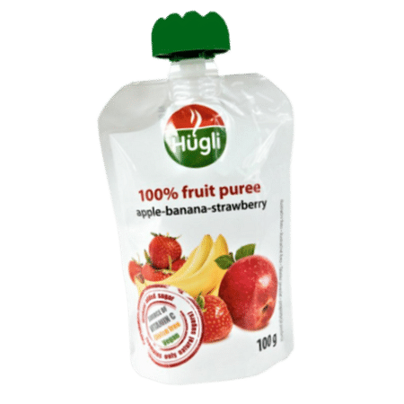 Hügli banános almapüré 100% gyüm. tart. 100g