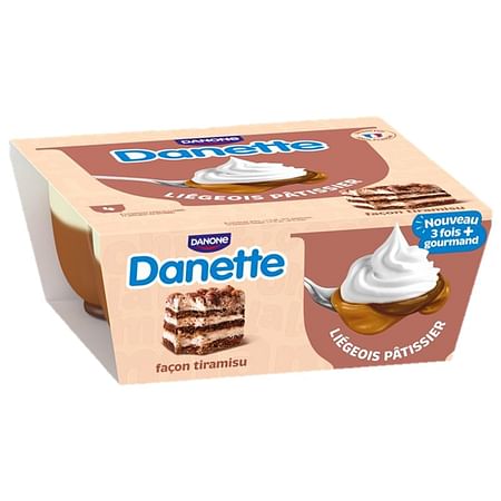 Danette desszert 4x90g Tiramisu