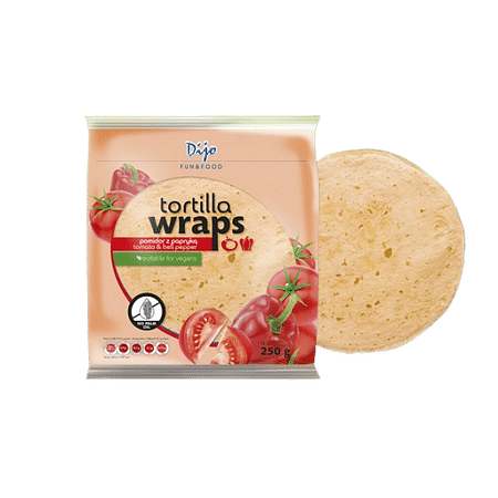 Tortilla paradics.és kalif. papr. íz 250 g. Dijo
