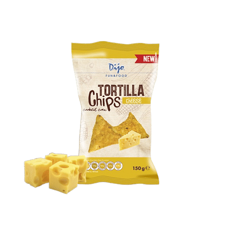 Tortilla  chips sajtos 150 g. Dijo