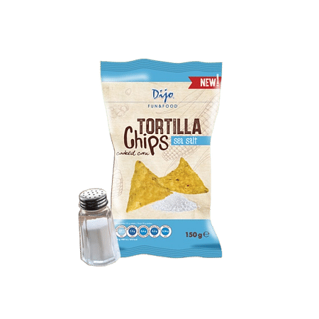 Tortilla  chips sós 150 g. Dijo