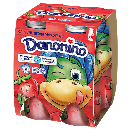 Danonino ITAL 4x100g eper