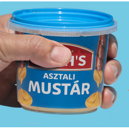 Koch's poharas mustár 210 g ASZTALI