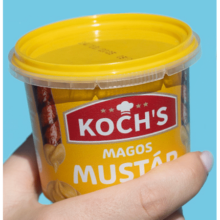 Koch's poharas mustár 210 g MAGOS