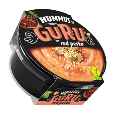GURU Hummus pesto csicseriborsó 180g kenhető