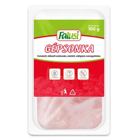 Falusi gépsonka szel. 100 g.