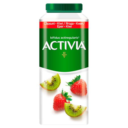 Activia joghurtital eper-kiwi 320 g.