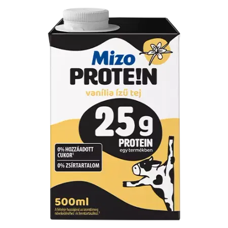 Mizo protein VANÍLIA ízű tejital 500 ml