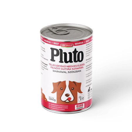 Pluto kutya konzerv marha 1240 g