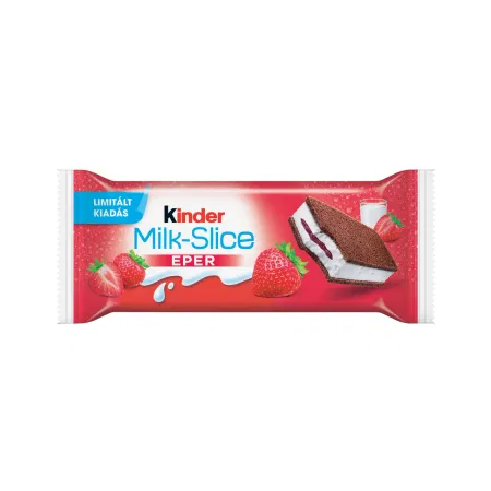 Kinder tejszelet 28 g.eper