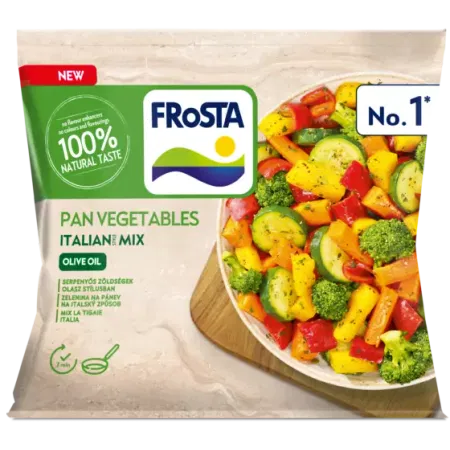 Gyf. Frosta serpenyős zöldségek olasz stílusban 400 g.