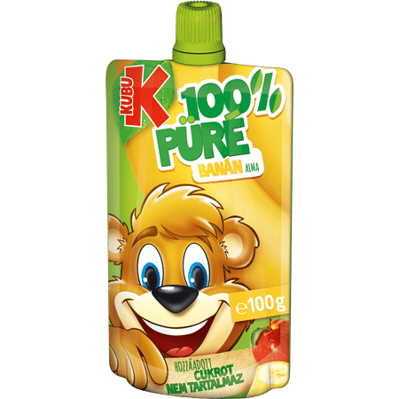 Kubu gyümölcspüré banán 100g