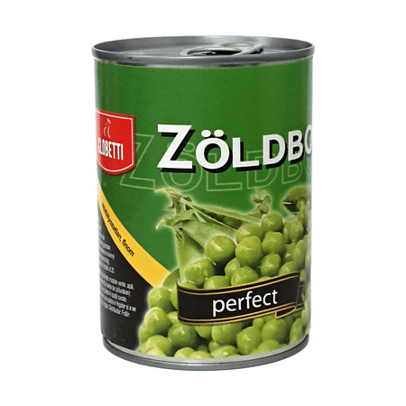 Globetti Perfect zöldborsó 400/270 g.