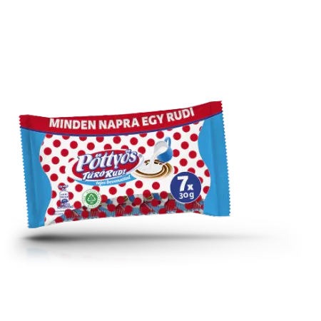 Pöttyös 7x30g Túrórudi tejb.