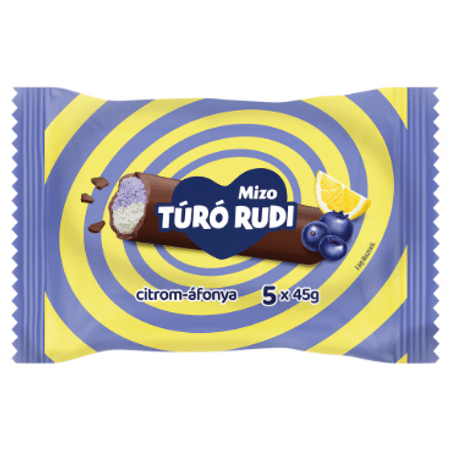 Mizo Túrórudi citrom-áfonya 5 x45g ét (8cs/#)