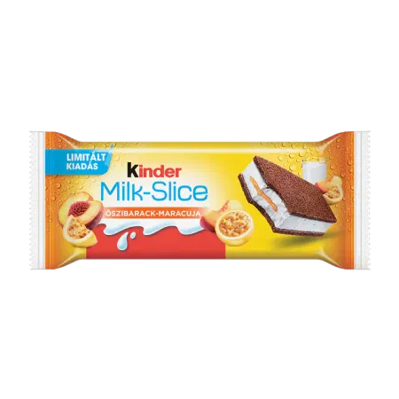 Kinder tejszelet 28 g. peach&maracuja