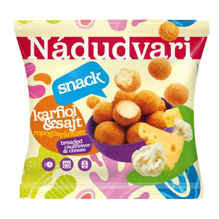 Fagy. Nádudvari Snack sajtos Karfiol golyó 550g
