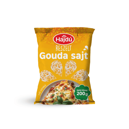 Hajdú reszelt GOUDA 200g