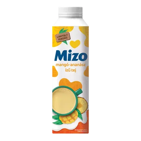 Mizo Top mangó-ananász ízű tej 450ml