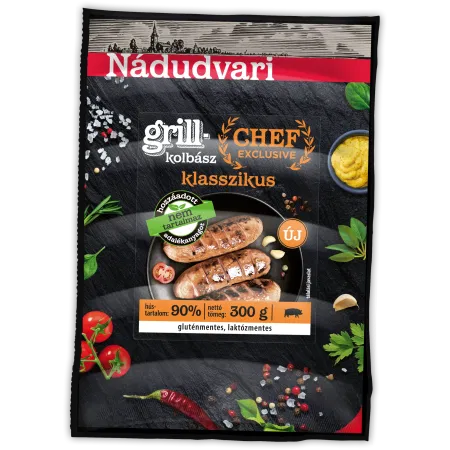 Nádudvari grillkolbász klasszikus 300g
