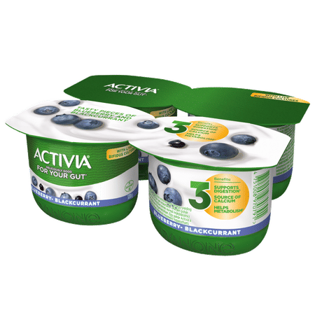 Danone Activia 4x120g.áfonya-feketeribizli