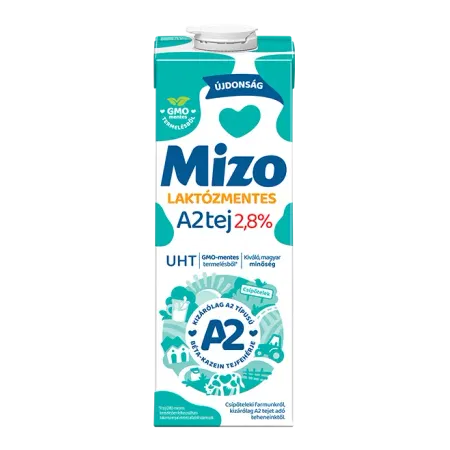 MIZO A2 LAKTM.UHT TEJ 2,8% 1L