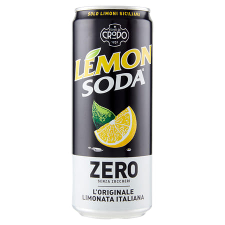 Lemon Soda ZERO citrom 330 ml. (DRS)