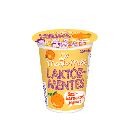 Magic Milk Laktózm.gyümölcsjoghurt 150g barack