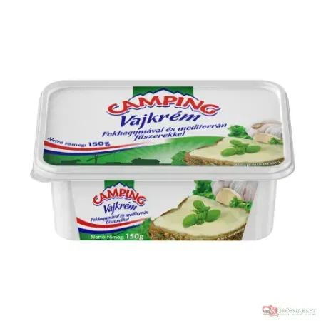 Camping vajkrém 150 g. fokhagymás-mediterrán