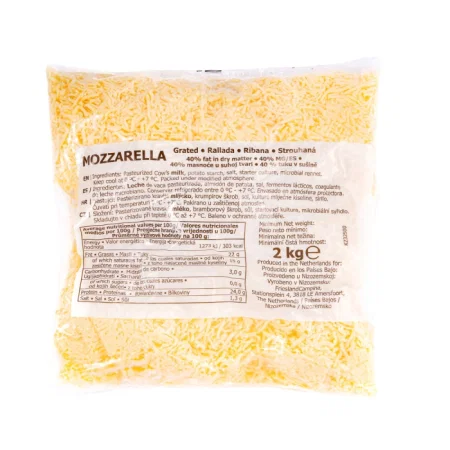 Mozzarella reszelt sajt 2kg